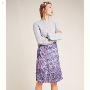 Audriana Pencil Skirt Gorgeous Sophisticated Floral Detail SOLD OUTAnthropologie